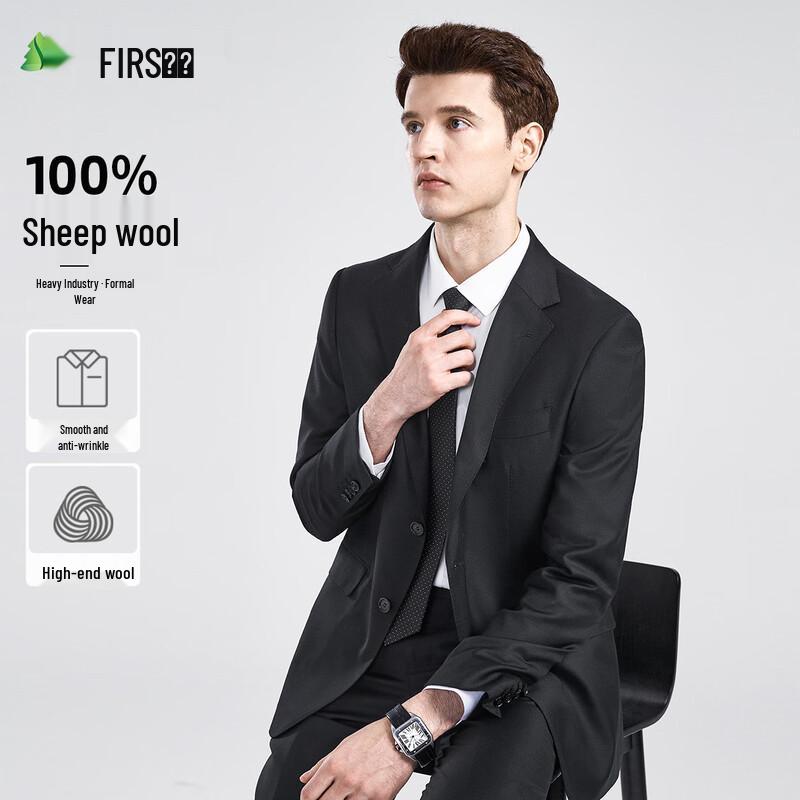 

Men s 100% Pure Wool Slim Fit Suit 3XL