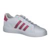Adidas Grand Court Lifestyle Tennis Sneakers LKK25 Footwear Real White Size Cm Lace-Up Kids, White/Team Magenta/Footwear (GY4764), 19.0