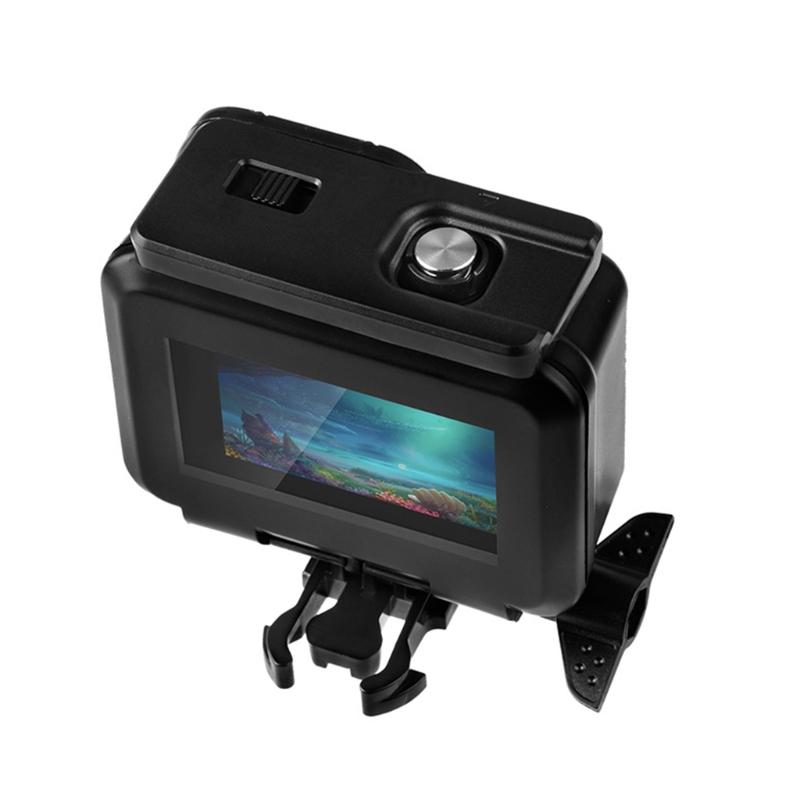 Underwater Diving Protective Cover Waterproof Case -scratch Housing Frame  for  9 Sports Camera Accessories