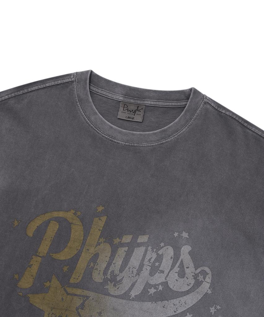 PHYSICAL DEPARTMENT Scatter Star Tail Ls Dark Gray