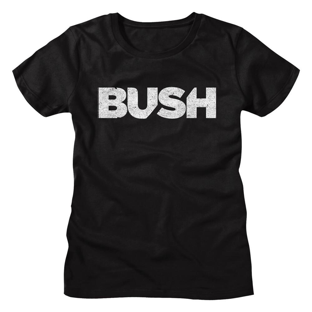Bush White Band Logo Women s T Shirt Rock Band Music Merch Unisex T-Shirt XXXXL