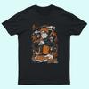 Naruto Uzumaki TShirt Anime Character Tee Unisex Black Cotton S5XL