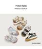 Kids' Cartoon Casual White Sneakers - Soft Sole, Versatile Spring/Autumn Shoes for Boys & Girls