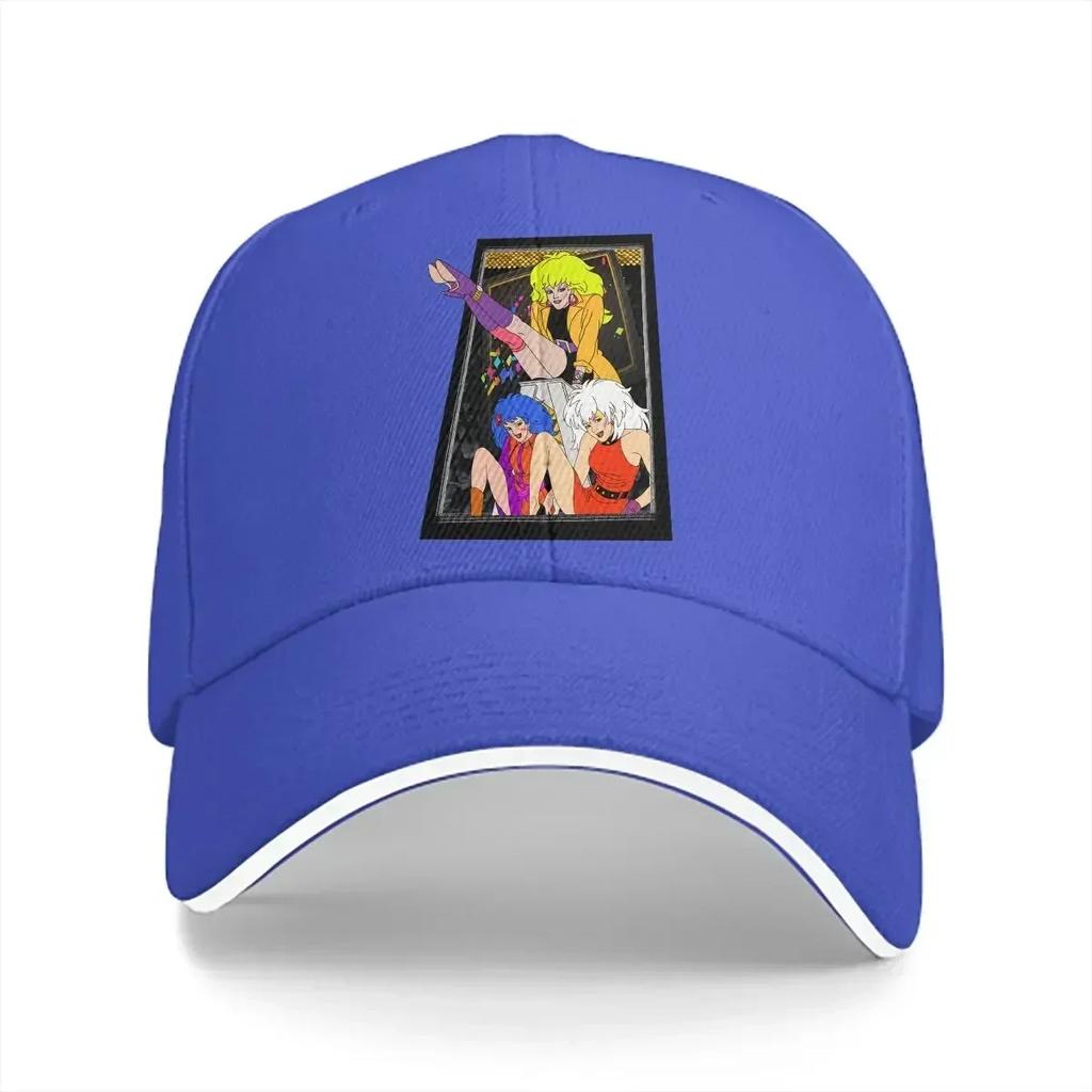 Jem And The Holograms Multicolor Hat Peaked Unisex Cap Team Casual Visor Protection Hats
