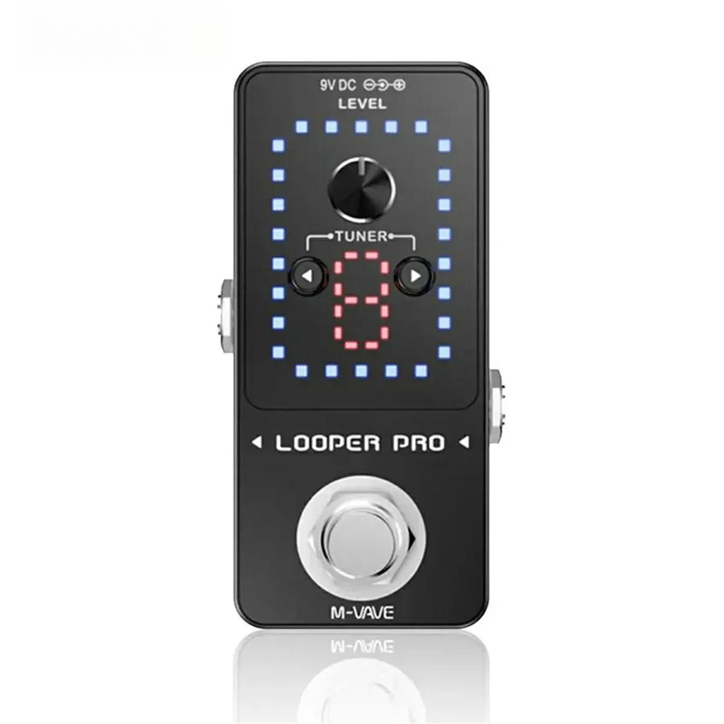 Looper Pro W/ 40min Capacity & 9 Parallel FX Chains | Live Performance Loop Station | Guitar/Bass/Synth Ready