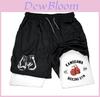 Generieke Heren Zomer Sportshorts Van Polyester Stof Met Trekkoord Voor Casual Kleding