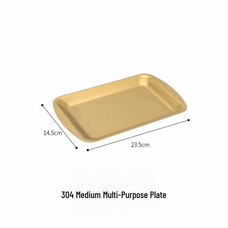 Stainless Steel Square BBQ & Serving Tray