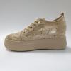 Spring Summer Lace Shoes Women Platform Sneakers Daily Party Sweet Ladies Casual Shoes Height Increasing 7cm