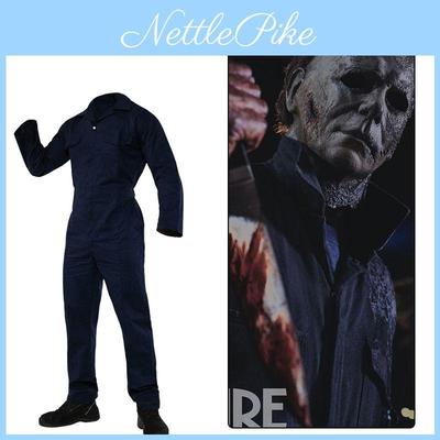 Halloween Kills Michael Myers Cosplay Jumpsuit Costume Party Thriller Horror