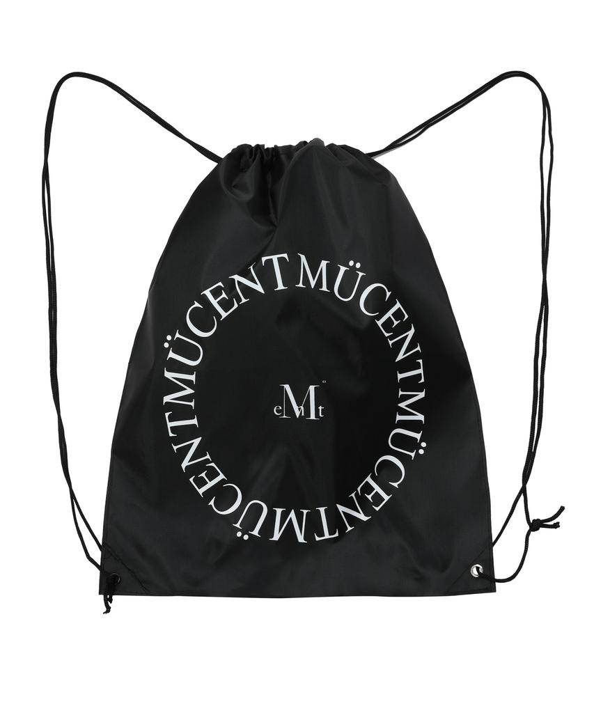 Mucent Round Logo String Gym Sack Bag (Unisex)