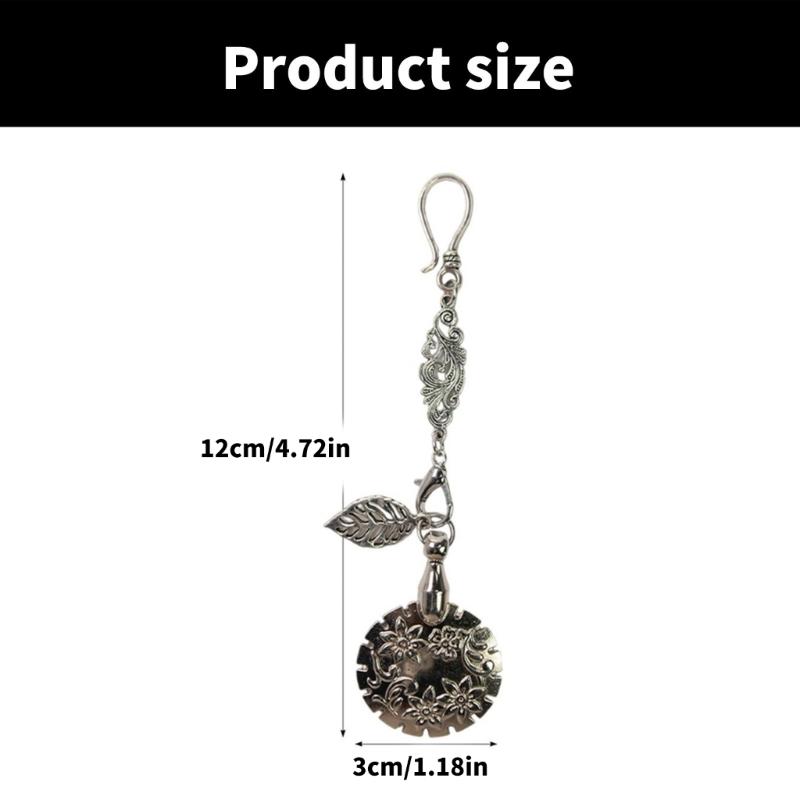 Round Shaped Metal Thread Cutter Pendant Yarn Cutter Sewing Tool Accessories for Professional