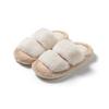 Fashion Fashion  Fur Slippers Women Indoor Light Warm Plush Home Slippers Woman Faux Fur Flat Heel Couple Slides  Pantuflas Mujer