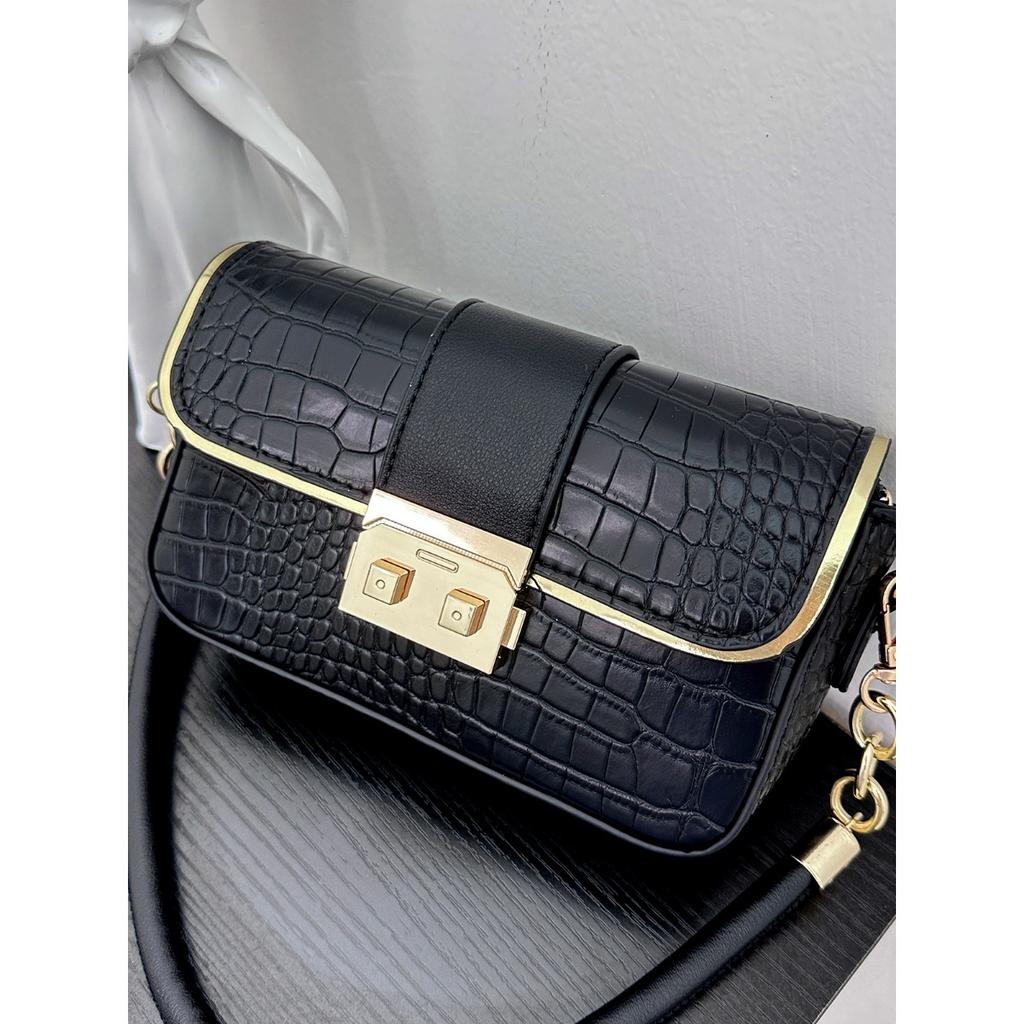 Simple and Elegant Small Square Bag Versatile Small Bag New Style Bag Women's Summer Chain One-shoulder Crossbody Bag