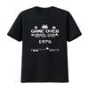 Retro Arcade Style Space Invaders Game Over Insert Coin Press Start T Shirt 1978 Design Vintage Washed Designer Clothes