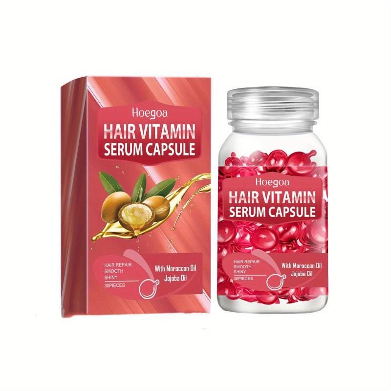 

Капсула для ухода за эфирным маслом розовых волос улучшает состояние сухих волос, питает волосы, удаляет перхоть, легкая и гибкая 30pcs