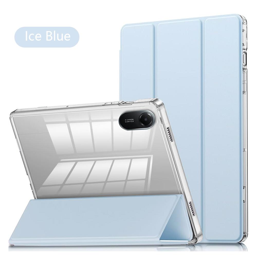 Support Auto Sleep/wake Clear Crystal Tablet Case for Redmi Pad 2 2025 11 Inch Shockproof with Clear Back with Pen Slot Cover