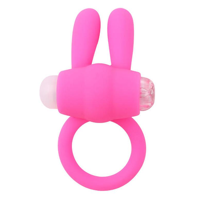 Penis Ring Vibrator For Couple Clitoris Massager Delay Ejaculation Silicone Vibrating Ring Sex Toys