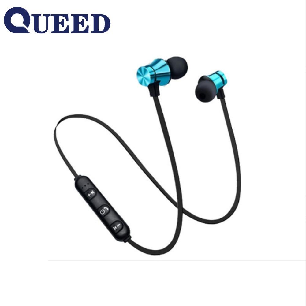 

Новая Bluetooth-гарнитура Модная Легкая Беспроводная Спортивная Гарнитура для Бега синий