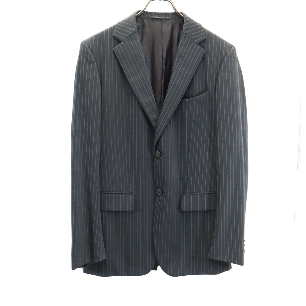 JIL SANDER Tailor made stripe suit Setup 48 Gray Button fly Men's Used