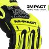 Fluorescent Yellow M ANSI Cut A5 Washable Japanese [Mechanicswear] Hi-Viz M-Pact SMP-C91-009 EN3884X43EP [Genuine Product]