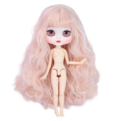 ICY Fortune Days 30cm Doll Body Cute Practice Doll BJD with Eye Wig and Hand Changes Only, 4-Color Changes, Change, (17)