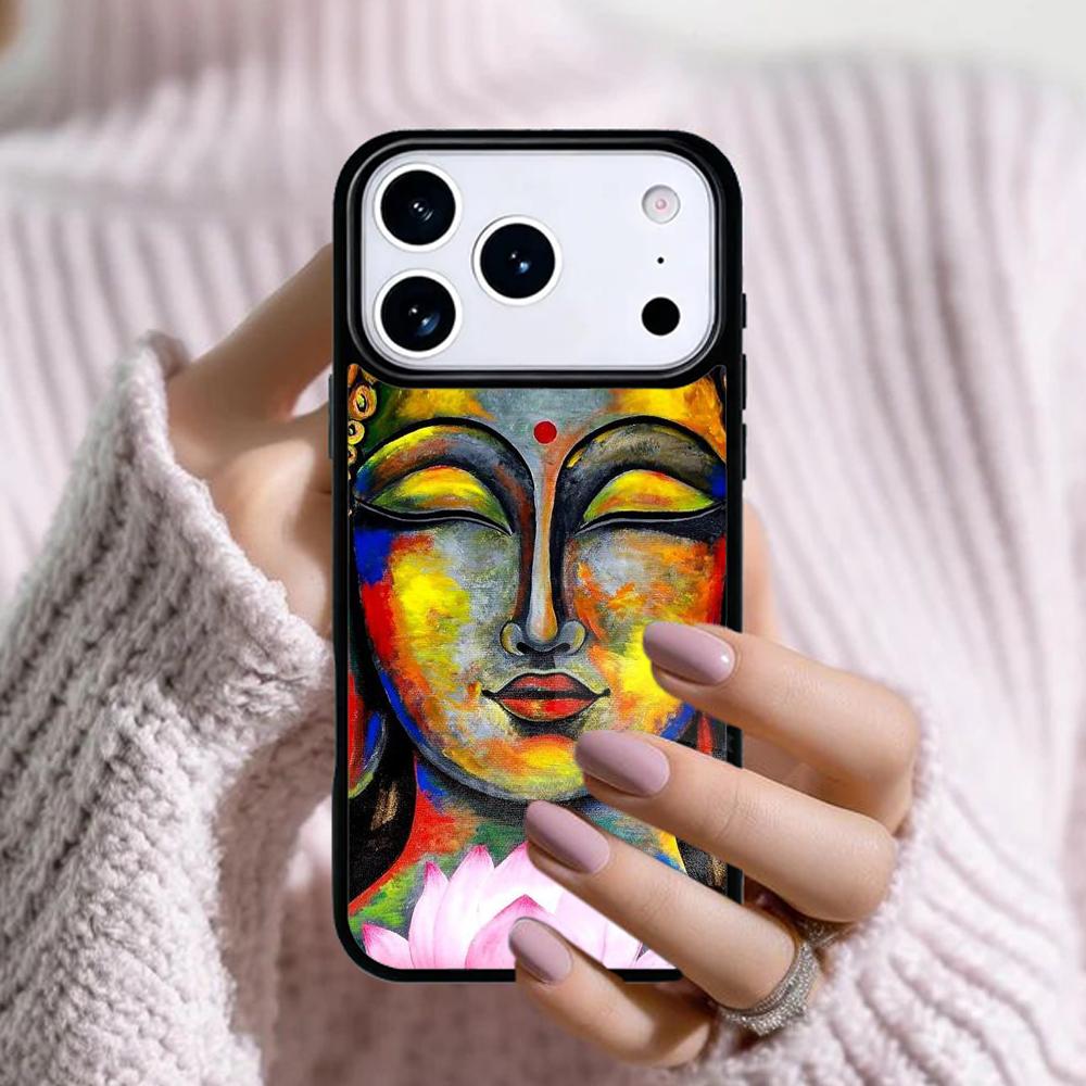 Buddha Handyhülle Für Apple iPhone 17 Air 16E 15 14 Plus 13 12 11 Pro Max Mini Funda Cover