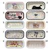 Plastic Puppy Glasses Case Visible Transparent Sunglasses Storage Box Cartoon Animals Portable Glasses Protective Case Gifts