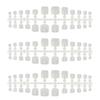 240pcs False Toenails Full Cover Multipurpose Glossy   Fake Toenails Full Cover for Home Nail Salon