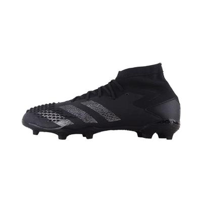 Mutator Slip Resistant Shock Absorbers Mid Top Kids' Soccer Shoes Black Kids' Sneakers EF1988
