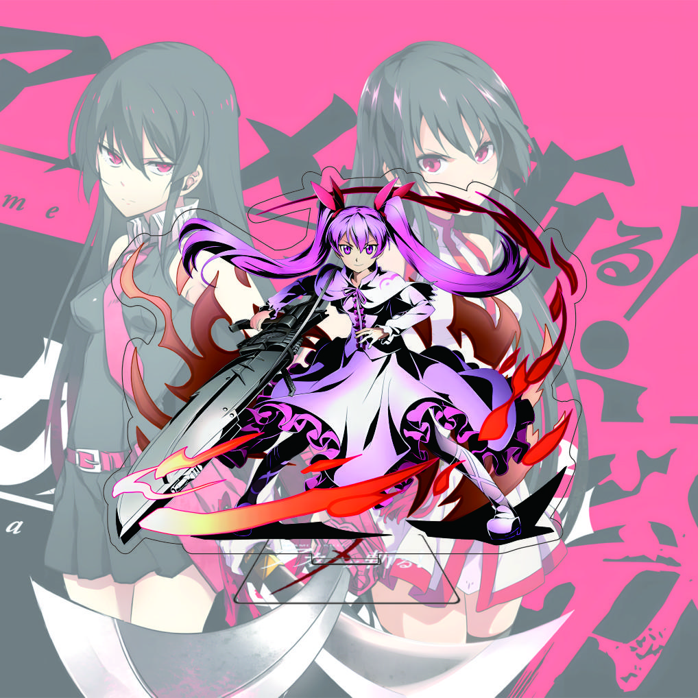 Anime Akame ga KILL 15cm Acrylic Stand Model Cosplay Characters Ornament Accessories Goods Collection Gifts