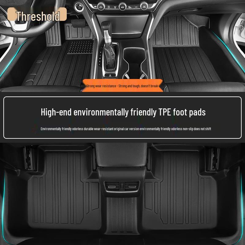 Toyota BZ5 2025 Floor Mats: Full Coverage TPE Car Interior Accessories