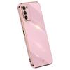 XINLI TPU Phone Cover for Samsung Galaxy A03s (164.2 X 75.9 X 9.1mm),Electroplating Anti-shock Mobile Phone Case