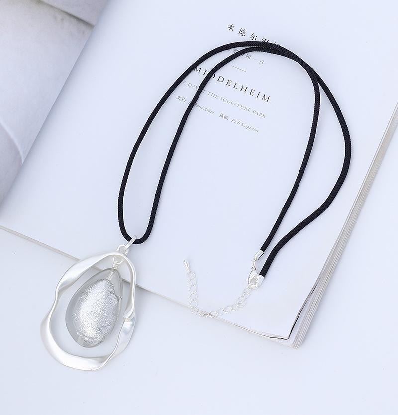 Necklace High Sense Ethnic Style Popular Women S Jewelry Sweater Chain Long Resin Necklace