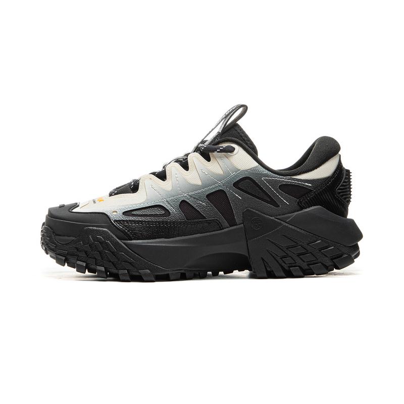 Li Ning CF Su Lin Chuan Comfortable Versatile Non-Slip Wear-Resistant Low-Top Outdoor Functional Shoes Unisex Shoes Black White AHCU058-1