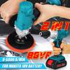 Trapano Elettrico 58 N.M Lucidatrice Cordless Macchina per Lucidare Auto 88VF Coppia 58 N.M Luce LED Per Batteria 18V 800W 2 IN 1