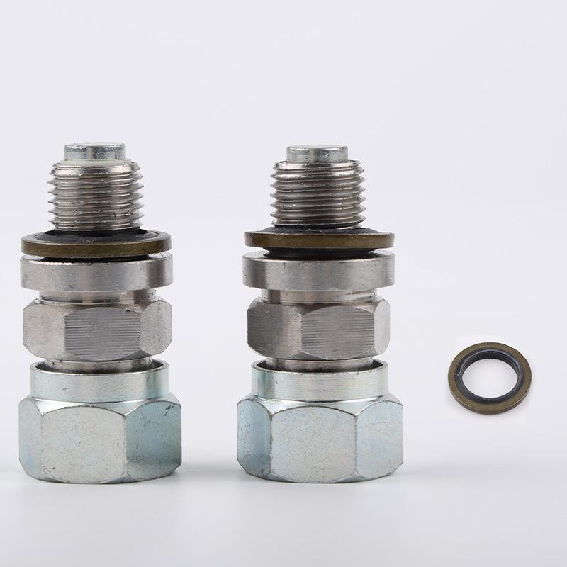 UNF12 Hydraulic Pump Pressure Measurement Quick Connect Fitting for Excavator Test