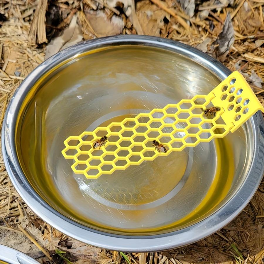 Escalera de abeja flotante: Estación de Bebida para Insectos Abejas - Plegable, Material Plástico, Adecuado para Cajas de Insectos para Mascotas