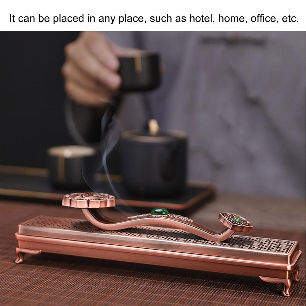 Metal Incense Holder Antique Incense Stick for Decoration Ornaments