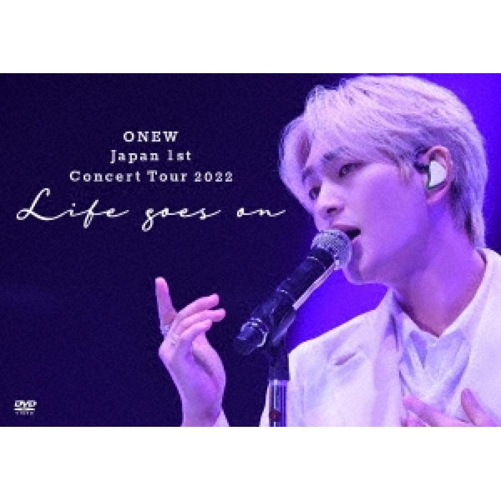 

Onew Shinee Onew Japan 1-й концертный тур 2022 Life Goes On [dvd+фотоальбом]
