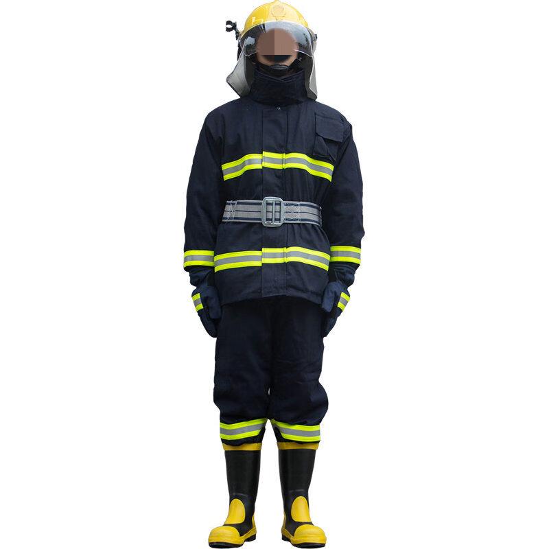 Liucheng 02 Winter Thickened Firefighting Suit - 5 Piece Set