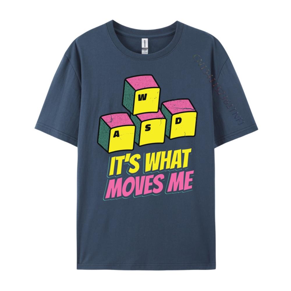

Wasd It What Moves Me Pc Gamer Computer Nerd Green And White Graphic T Shirt Fashionable and Trendy Brand Clothing Mardi Gras 3XL