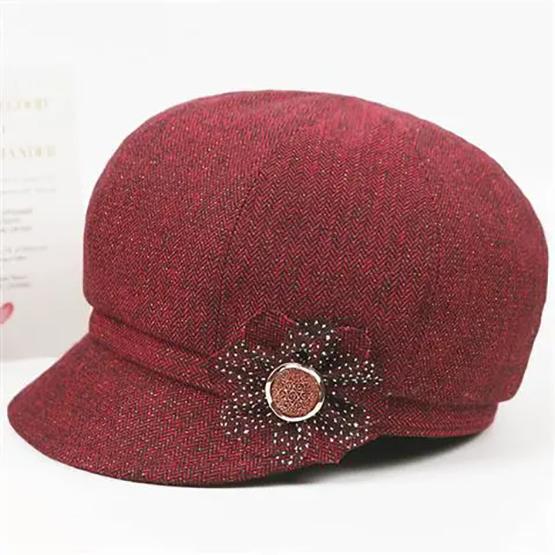 WTEMPO Women's Spring Summer Solid Color Versatile Outdoor Peaked Caps Retro Vintage Casual Outdoor Travle Baseball Caps