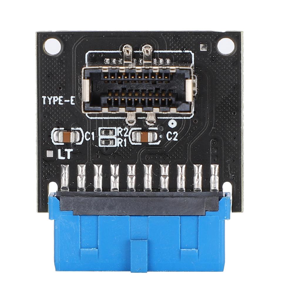 Motherboard Expansion Card USB3.0 Front 19PIN To 3.1 TYPE C Front Type E Adapter 20 To 19PIN