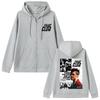 TV Fight Club The Things You Own End Up Owning You Graphic Zipepr Hoodie Men Women Oversized Zip Up Hoodies Coat
