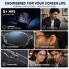 LENSKART BLU | Zero Power Bluecut & Antiglare Computer Eyeglasses For Eye Protection And Strain | Gaming Glasses | Full Rim Round | Men & Women |