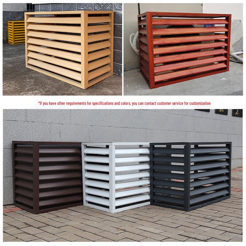 Schutzabdeckung für Außenklimaanlage aus Aluminiumlegierung