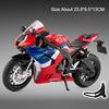 1:9 Honda Cbr1000Rr Little Monkey Toy Model Motorbikes Alloy Diecast Sound Light Shock Absorption Motorcycle Toys For Kids Gifts