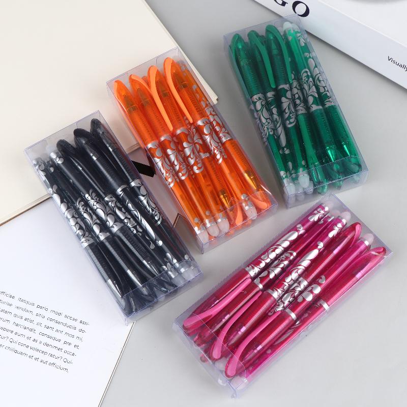 12er-Box Bunte Radierbare Gel-Stifte, Mittlere Spitze 0,5 mm, Sanftes Schreiben, Geeignet Für Büro Und Den Täglichen Gebrauch