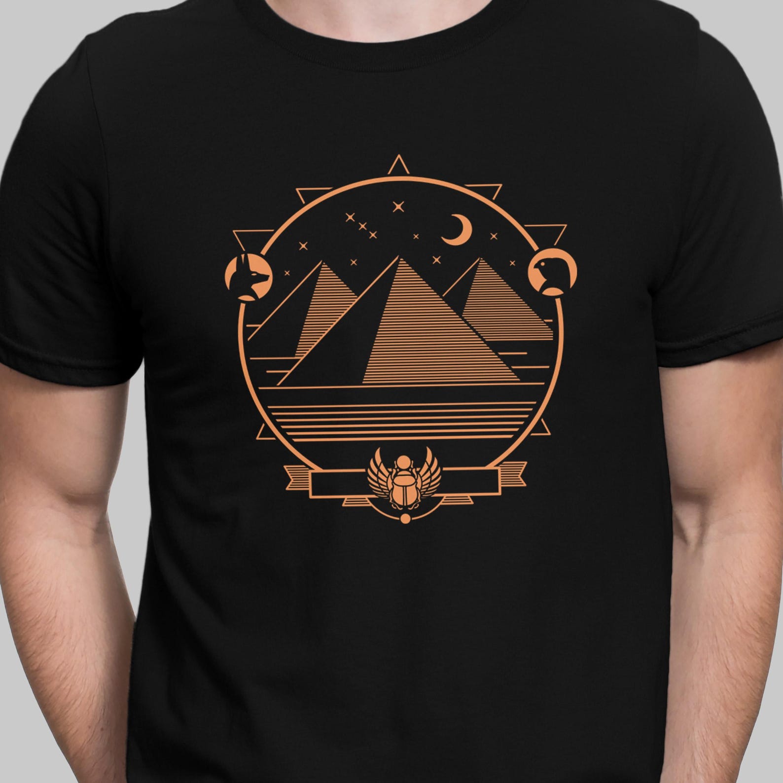 Egyptian Pyramids T Shirt Pyramid Egypt Shirt Travel History Tee 2XL