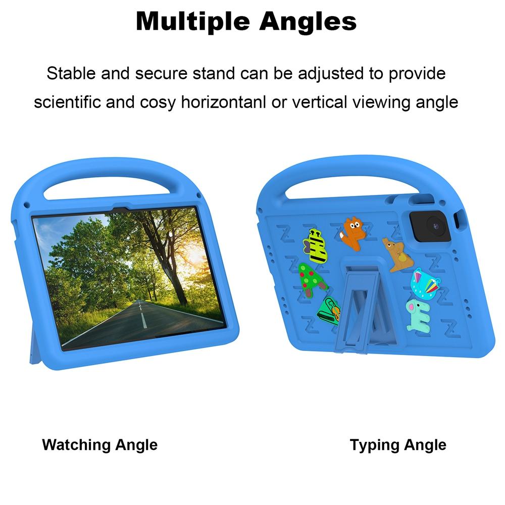 Xiaomi Redmi Pad SE 2023 11 Inch Case Kids Safe Cartoon Letter Portable EVA Foam Shockproof Stand Tablet Cover